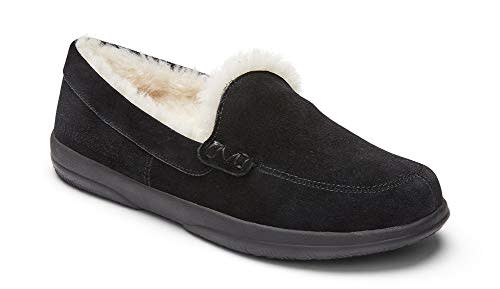 Vionic Women's Cedar Lynez Slip On Slipper Black Suede 8.5 Medium US (Amazon / Amazon)