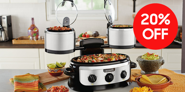 Has a MAJOR Sale on This Crazy Popular 3-in-1 Crock Pot Today