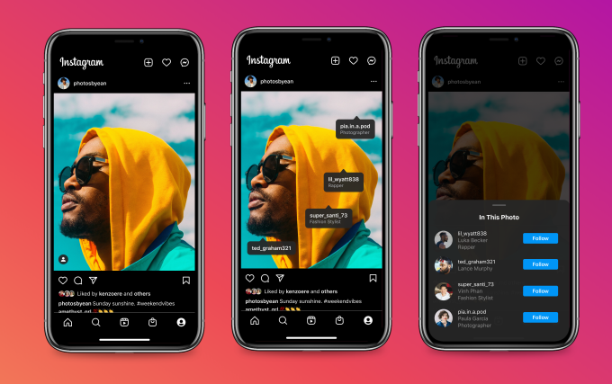 instagram enhanced tags