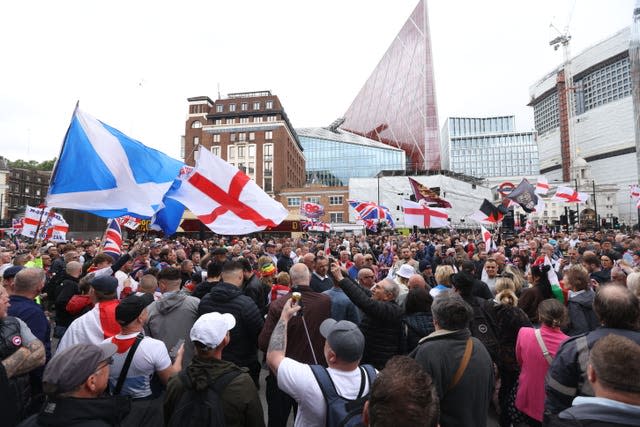 London protests