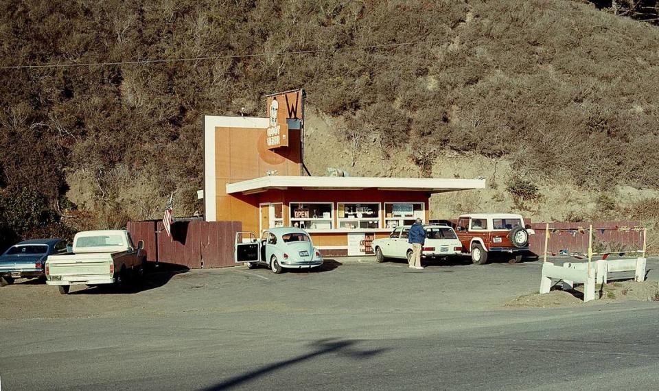 This long-gone A&W stand in Cambria on Main Street used to be where the town’s much more sophisticated and modern Main Street Grill is now. This photo is part of Doug Depue’s vast historical collection.