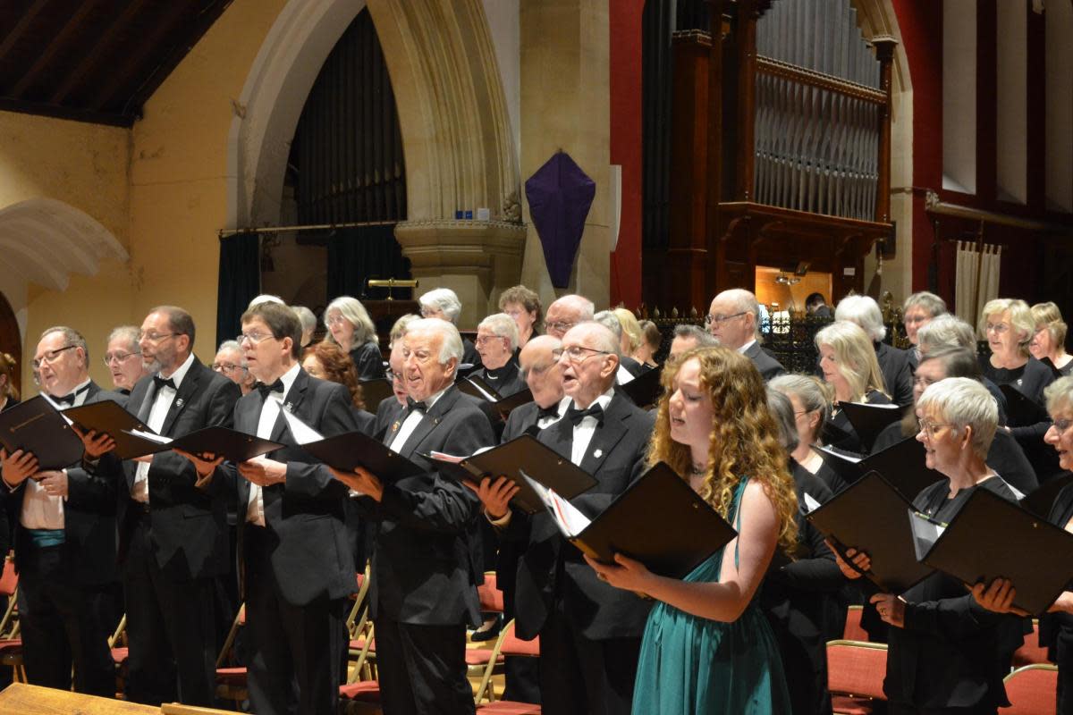 Weymouth Choral Society's Music of Majesty concert in 2023 <i>(Image: Weymouth Choral Society)</i>