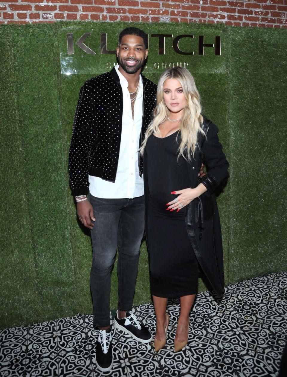 Khloe and Tristan Thompson in much happier times. Source: Getty.