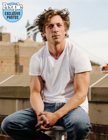 <p>Mert Alas</p> Jeremy Allen White for Calvin Klein