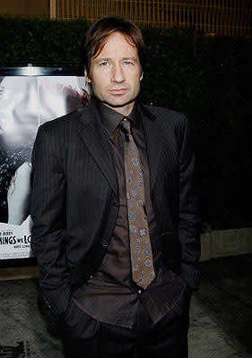 David Duchovny at the Los Angeles premiere of DreamWorks Pictures' Things We Lost in the Fire