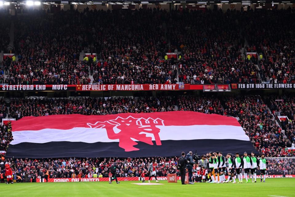 Old Trafford before kick-off  (Getty Images)