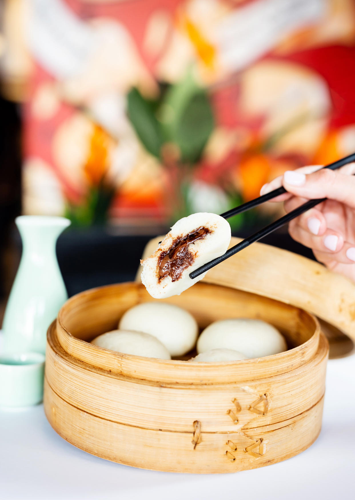 Chinese chef Ping Lee says his favorite dessert is a chocolate bao bun. (Photo: Wok Star Chinese)