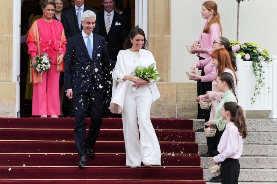 civil wedding of her royal highness alexandra of luxembourg nicolas bagory at luxembourg city hall