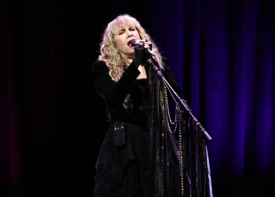 Stevie Nicks has cancelled a performance in Glasgow hours before doors were due to open (Getty Images for ABA)