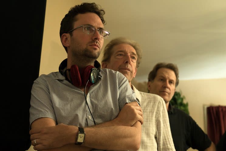 Director Craig Johnson and Director of Photography Frederick Elmes on the set of WILSON. (Photo : Wilson Webb/Twentieth Century Fox)