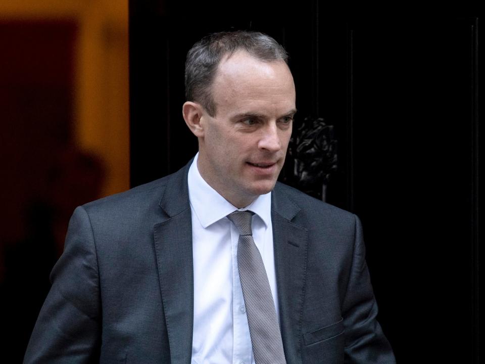Conservative civil war deepens as Dominic Raab puts pressure on Theresa May to quit despite no-confidence vote win