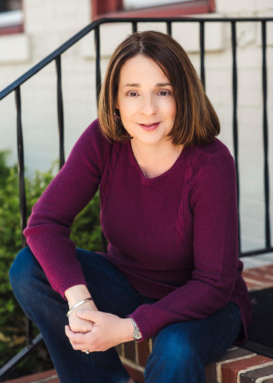 Pam Jenoff, best-selling author of "Code Name Sapphire" and "The Lost Girls of Paris," will speak in the Nick Linn Series for the Friends of the Library of Collier County on Monday, March 11, 2024, in Naples. (By Mindy Sorasky)