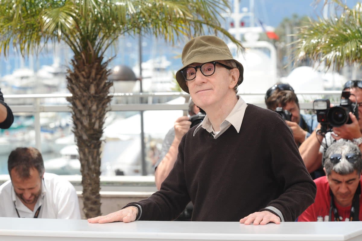 Film director Woody Allen in Cannes (Ian West/PA) (PA Archive)