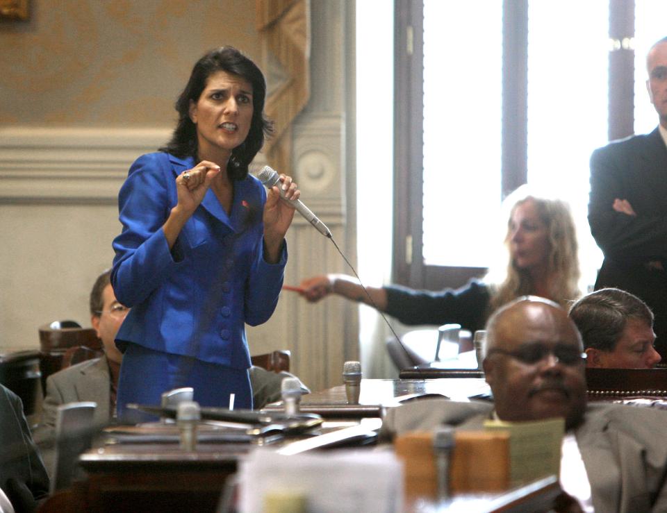 Nikki Haley as South Carolina State Representative for the 87th district in 2009.