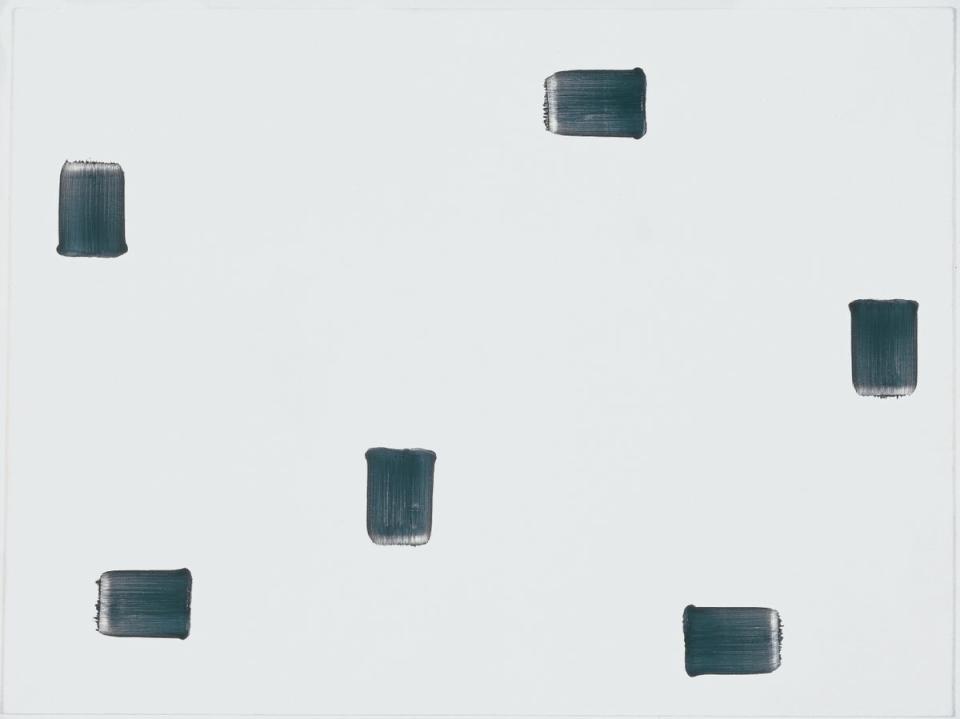 Lee Ufan, Correspondence, 1992 (© Lee Ufan / Artists Rights Society (ARS), New York Courtesy Pace Gallery)