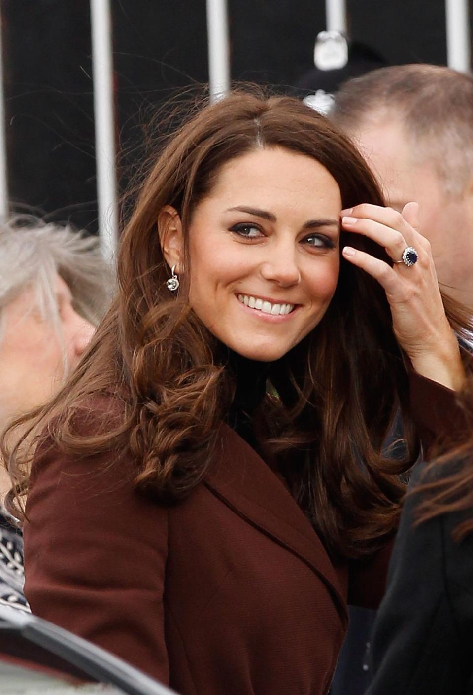 <p>Almost 30 years after it was gifted to Princess Diana, Prince William proposed to Kate Middleton with his late mother's engagement ring. The same sapphire and diamond cluster ring that sparked a phenomena in the 1980s caused a resurgence of engagement rings featuring colored gems. </p>