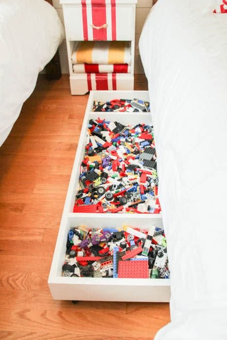 Make Under-Bed Storage for LEGOs