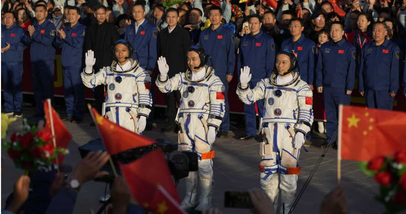 美國防部預測，中國2045年前將取代美國成為第一太空強權。（圖／達志／美聯社）