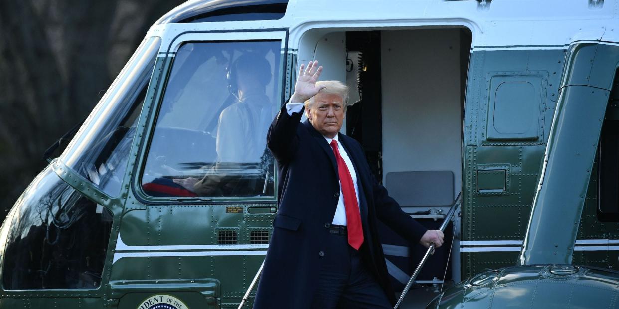 trump leaving white house final time