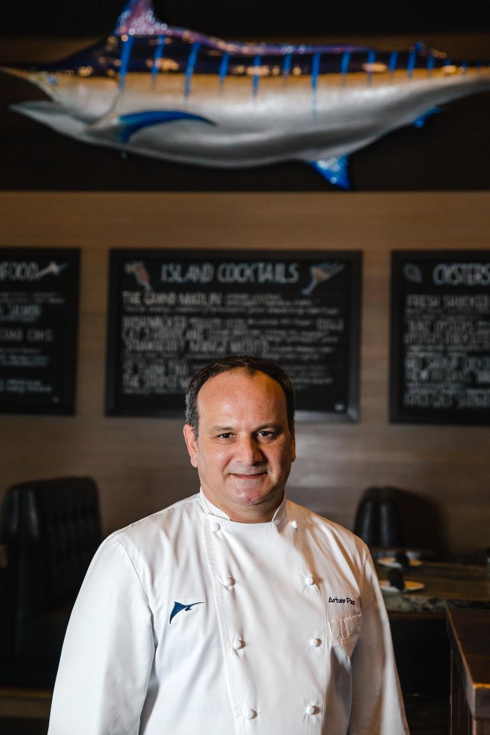 Arturo Paz is the new executive chef of Pensacola Beach's The Grand Marlin.