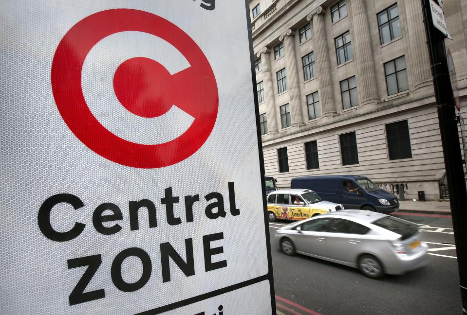 A so-called ‘temporary’ 30% increase in the fee for driving into central London will be made permanent under Transport for London plans (Philip Toscano/PA) (PA Archive)