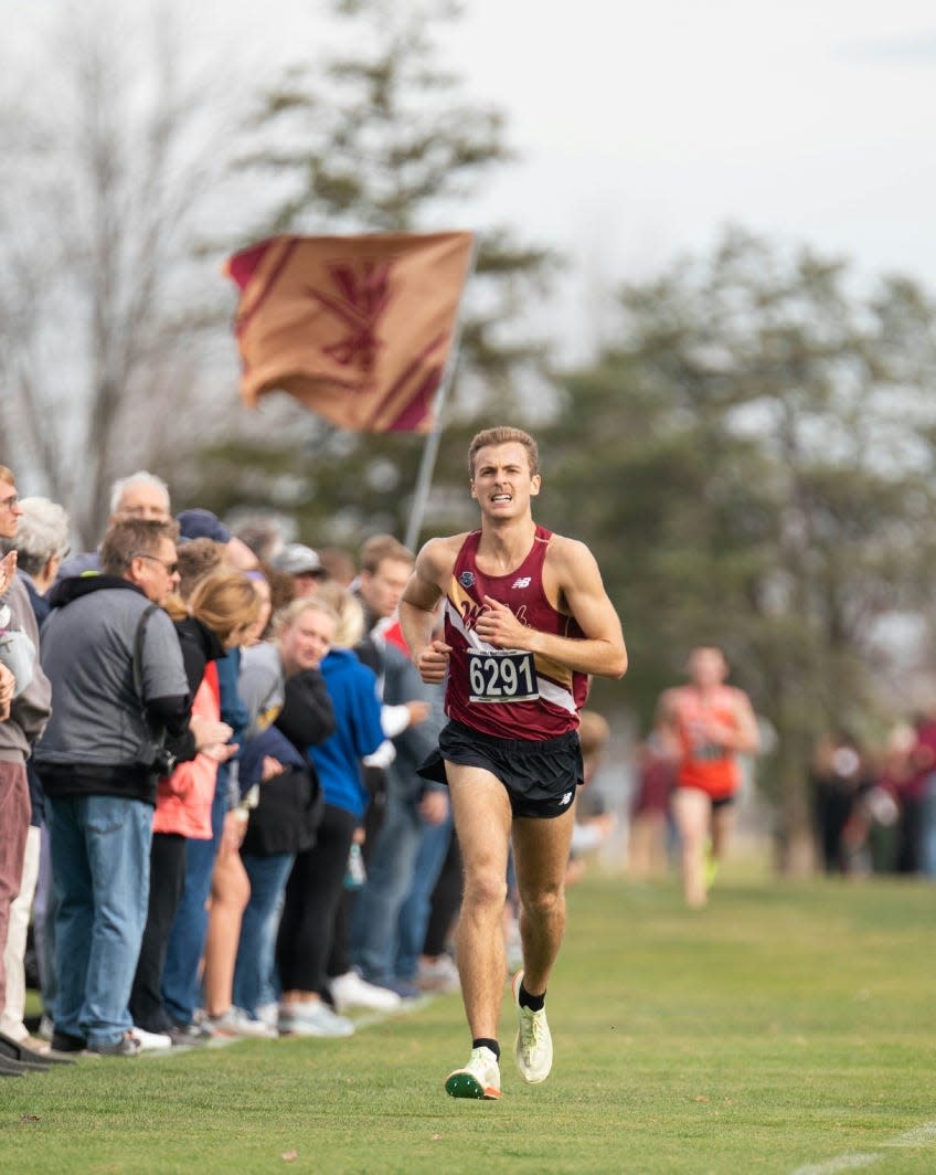 After transferring from the University of Notre Dame, Zach Kreft was the Walsh men's cross country team's top runner this season.