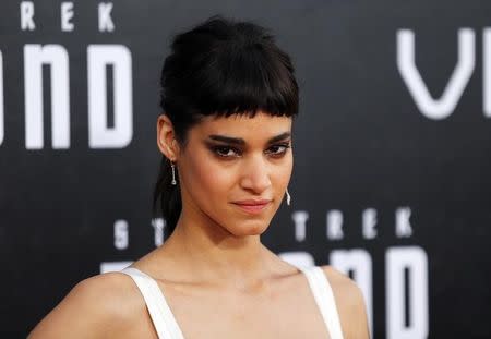 Actress Sofia Boutella arrives for the world premiere of "Star Trek Beyond" at Comic Con in San Diego, California U.S., July 20, 2016. REUTERS/Mike Blake