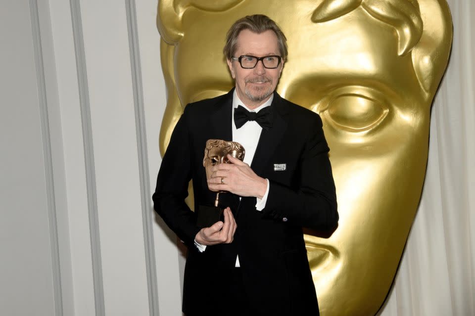 Gary Oldman won Best Actor for Darkest Hour. Source: Getty