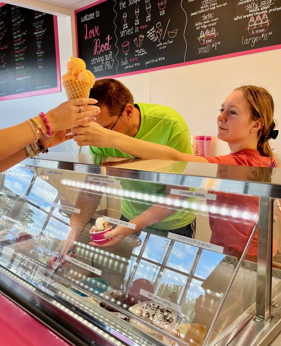 Love Boat Ice Cream is serving up cones, cup, sundaes, shakes and much more in Cape Coral.