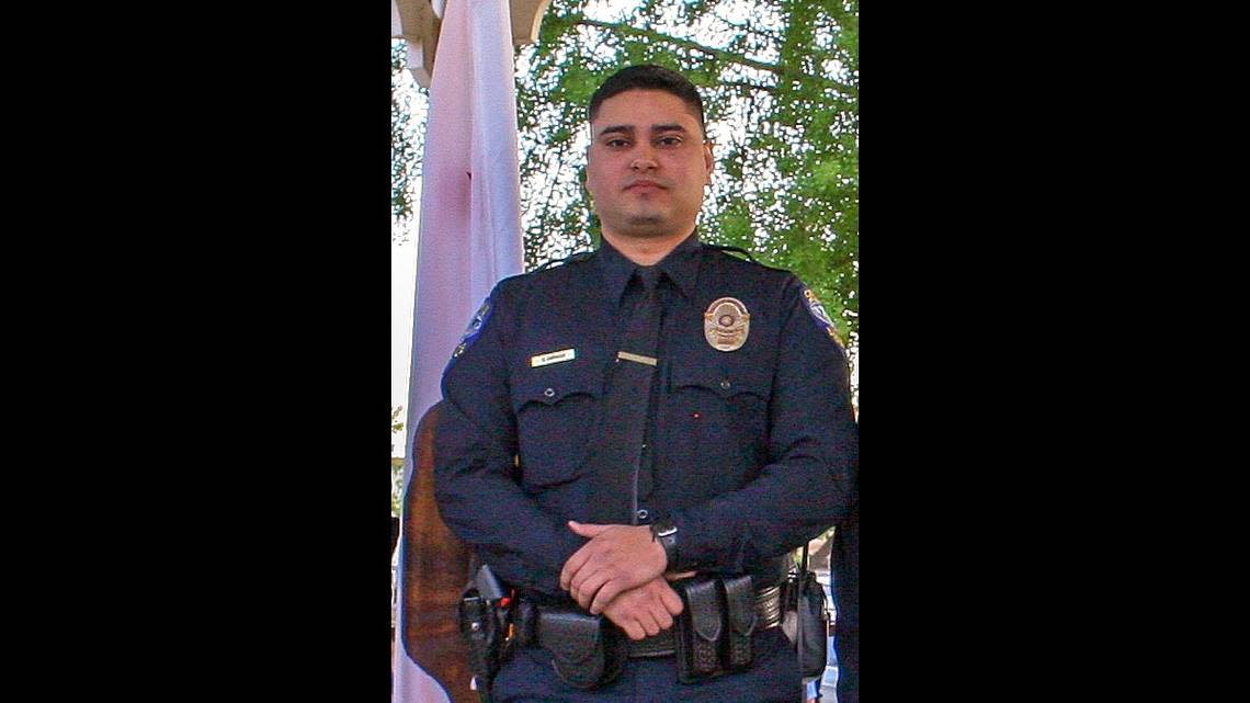 Gonzalo Carrasco Jr., 24, was the Selma officer slain in the line of duty on Tuesday, Jan. 31, 2023, according to the Fresno County Sheriff’s Office.