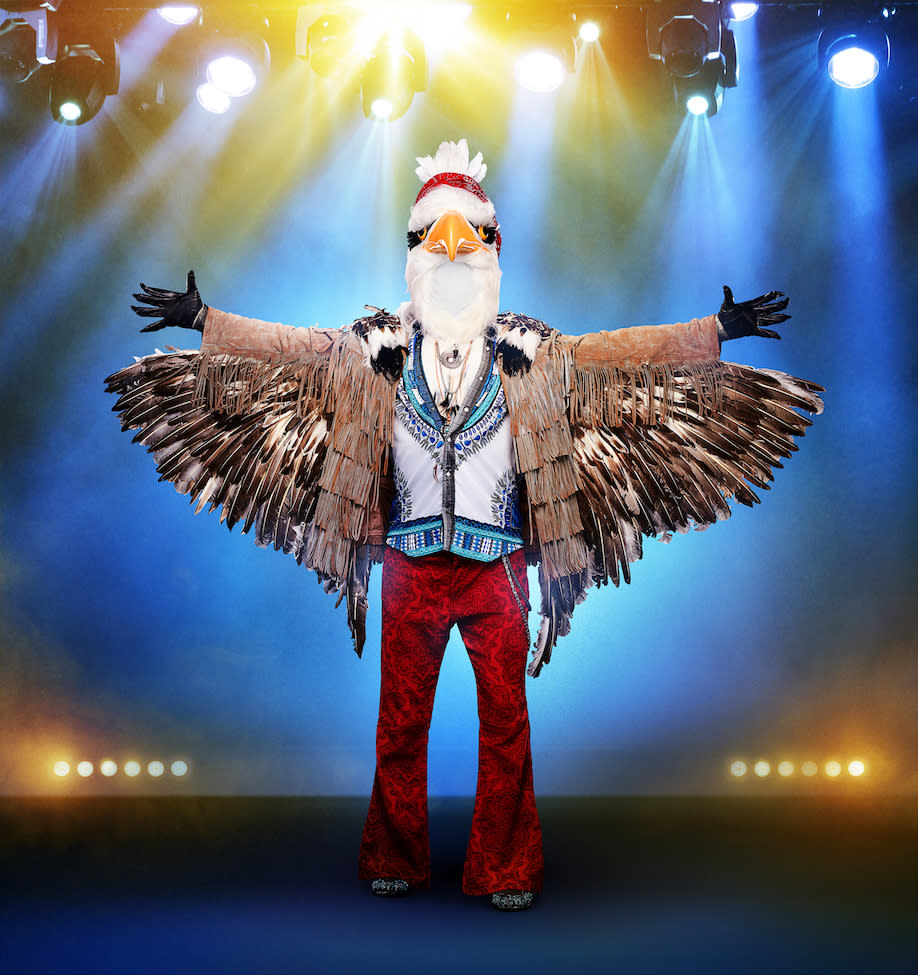 THE MASKED SINGER: The Eagle. | Michael Becker/FOX