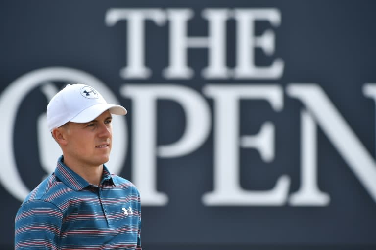 Jordan Spieth finished in a share for ninth at the British Open