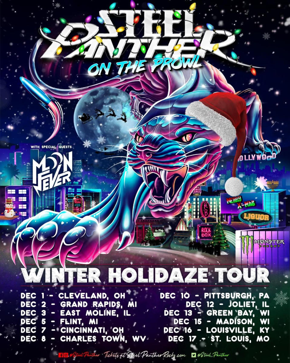 steel panther 2023 tour dates