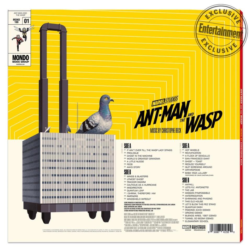 Ant-Man and The Wasp Mondo vinyl revealed with more on the way