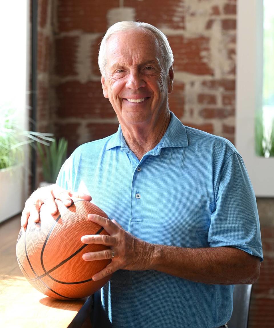 Former UNC Tar Heels head basketball coach Roy Williams on September 6, 2022.