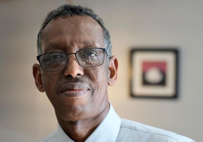 Hassan Omar, president / executive director of the Columbus-based Somali Community Association of Ohio.