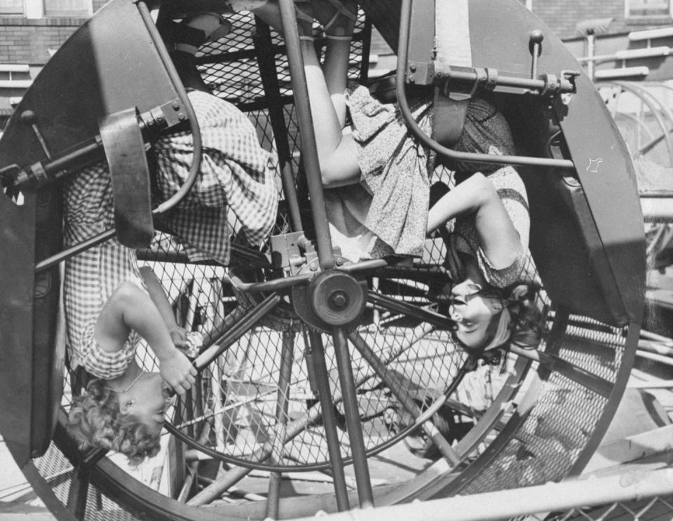 1949: The Looper, Rockaways' Playland, Rockaway Beach, New York