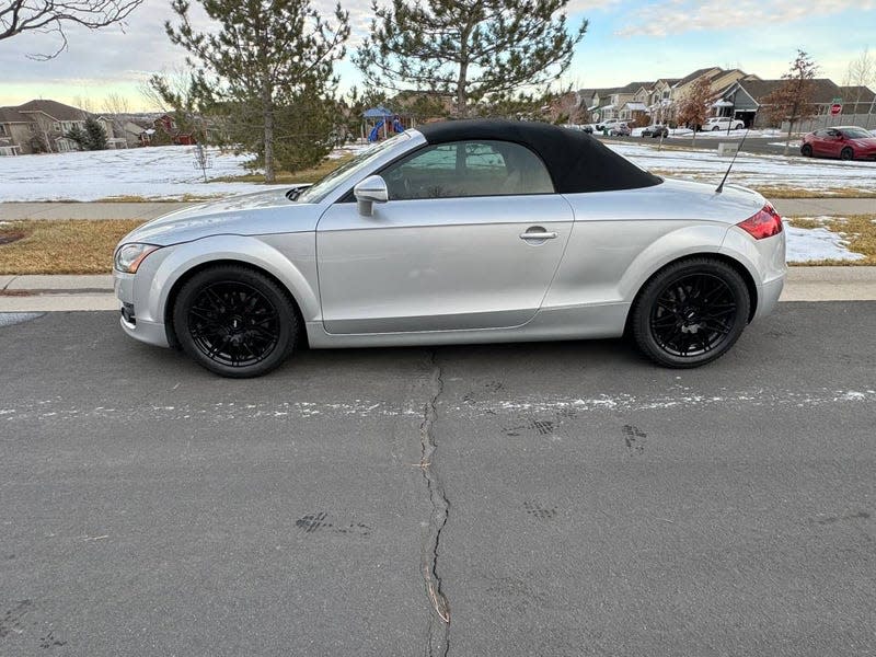 Photo: <a class="link " href="https://denver.craigslist.org/cto/d/castle-rock-2008-audi-tt-convertible-fwd/7703219114.html" rel="nofollow noopener" target="_blank" data-ylk="slk:Craigslist;elm:context_link;itc:0;sec:content-canvas">Craigslist</a>