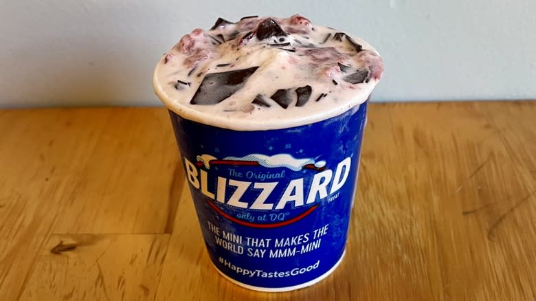 Choco-Dipped Strawberry Blizzard
