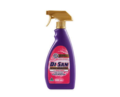 Di San Pre Wash Stain Remover. Photo: Aldi.