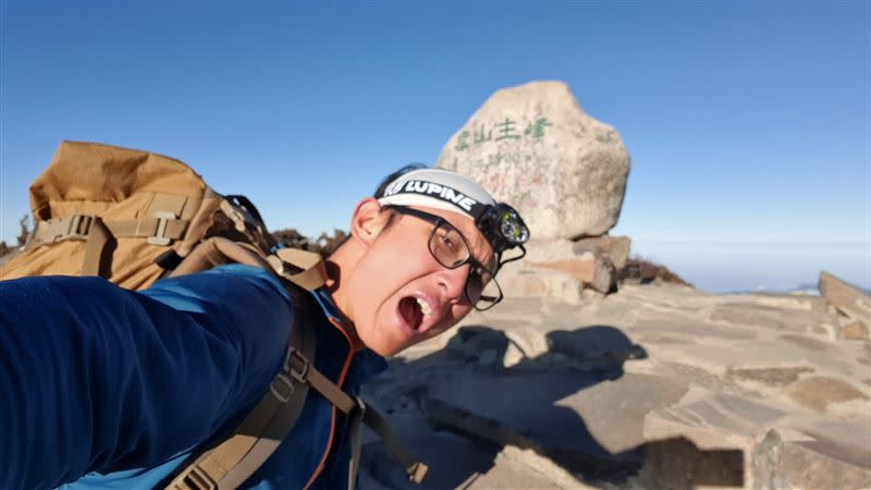 36歲登山家張元植驚傳攀登白朗峰墜崖離世。（圖／翻攝自臉書）