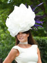 <p>Lizzie Cundy attends Royal Ascot 2017 at Ascot Racecourse on June 20, 2017 in Ascot, England. (Karwai Tang/WireImage via Getty Images) </p>