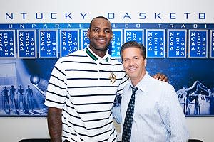 LeBron James and John Calipari have used each other as effective recruiting tools over the past few years