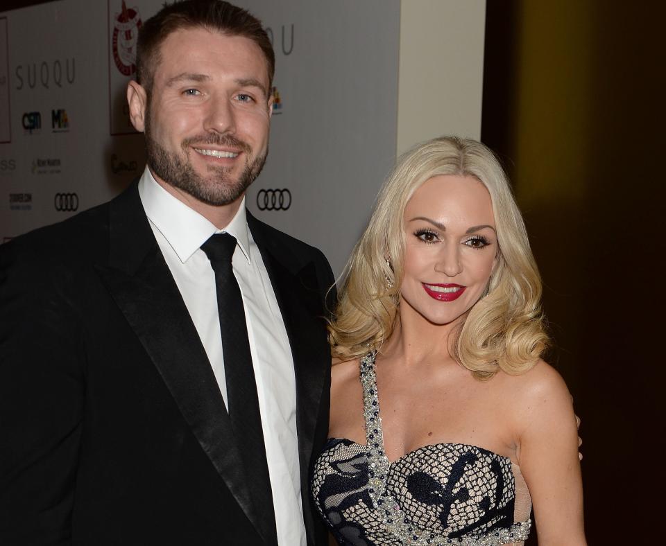 Kristina Rihanoff is in a relationship with Ben Cohen after meeting him on 'Strictly' (Getty Images)