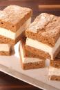 <p>Why have we not done this before?</p><p>Get the recipe from <a href="https://www.delish.com/cooking/recipe-ideas/recipes/a54722/snickerdoodle-ice-cream-sandwiches-recipe/" rel="nofollow noopener" target="_blank" data-ylk="slk:Delish;elm:context_link;itc:0;sec:content-canvas" class="link ">Delish</a>.</p>