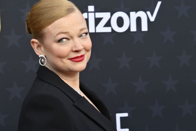 Sarah Snook attends the Critics' Choice Awards at the Barker Hanger in Santa Monica, Calif., on January 14. File Photo by Jim Ruymen/UPI