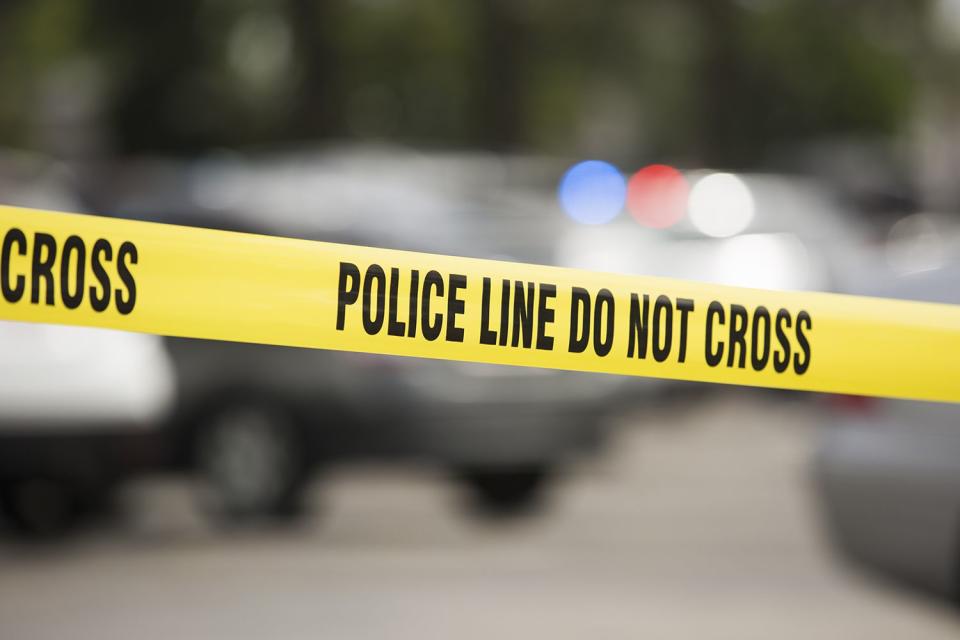 <p>Getty Images</p> Stock photo of police tape