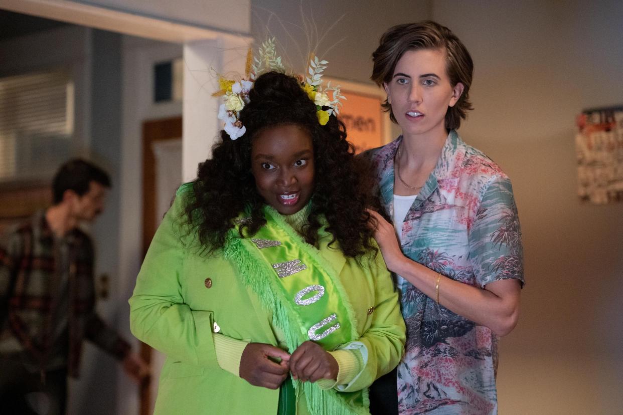 Lolly Adefope and E.R. Fightmaster played lovers on the Hulu series 