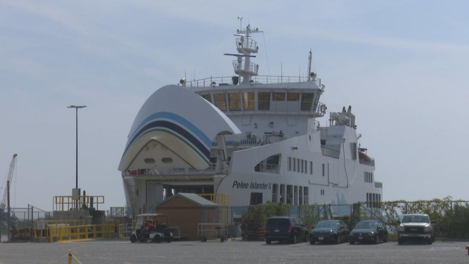 The Pelee Islander II picked up nine people from a sinking ship near Kingsville, Ont. on Sunday evening. 