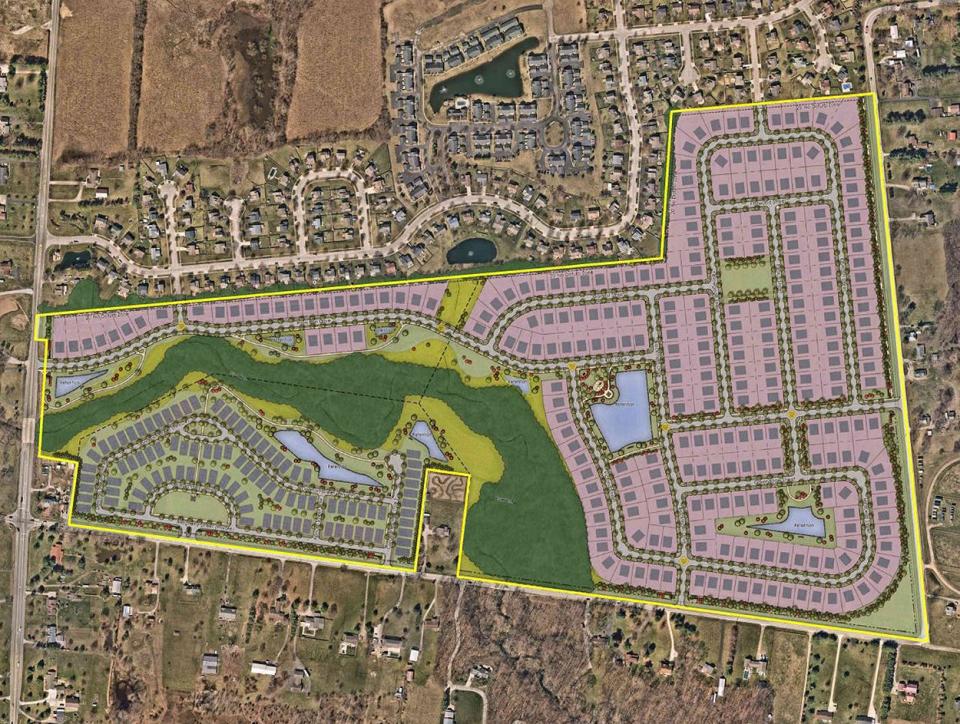 Pulte Homes is planning 266 single-family lots and 94 condominiums on about 144 acres at the northeast corner of London Groveport Road and Jackson Pike, or Routes 665 and 104.